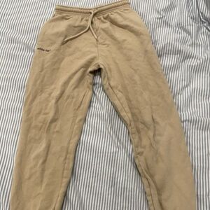 White fox sweatpants
